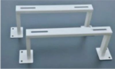 Floor mount A/C brackets set